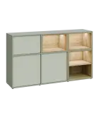 ERY D1844 P dolní modul, 2-dveřová/nika, 1000x1800x400, pravý, vodní